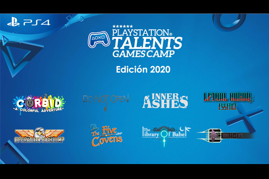 PlayStation�Talents Games Camp: estos son los estudios seleccionados junto a Lanzadera para 2020