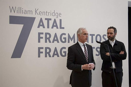 Tres obras audiovisuales del sudafricano William Kentridge, en el Museo Guggenheim de Bilbao