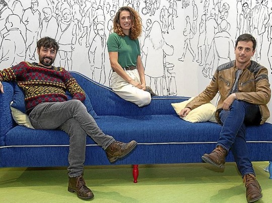 David P�rez Sa�udo, Patricia L�pez Arnaiz y Mikel Losada: 