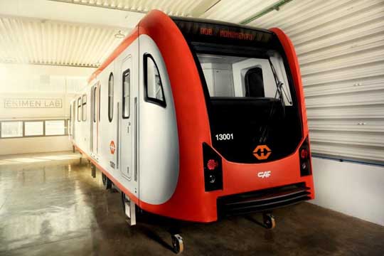 EkimenLab desarrolla en el pol�gono Markulete de Arrasate nuevas maquetas del metro de Londres a escala real