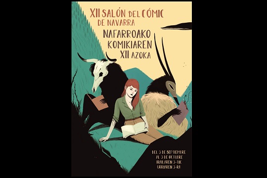La ilustradora Laura P�rez firma el cartel del XII Sal�n del C�mic de Navarra