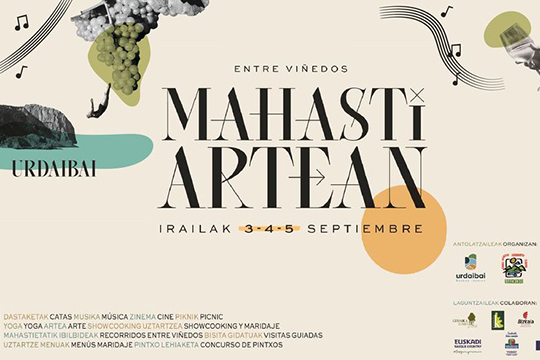 La 2 edicin festival Mahasti Artean se celebrar en Urdaibai el primer fin de semana de septiembre