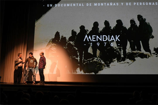 Mendi Film reunirá 45 años después a los alpinistas navarros y polacos del Shakhaur 76 en la Sesión Inaugural del 4 de diciembre Mendi Film reunirá 45 años después a los alpinistas navarros y polacos del Shakhaur 76 en la Sesión Inaugural del 4 de diciembre