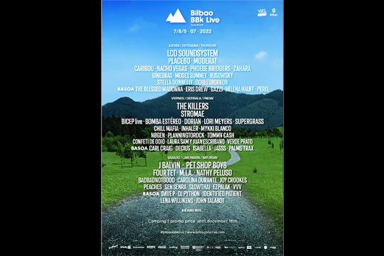 LCD Soundsystem, J Balvin, The Killers y Pet Shop Boys, cabezas de cartel de la pr�xima edici�n de Bilbao BBK Live
