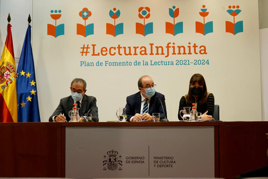 El Ministerio de Cultura y Deporte presenta el Plan de Fomento de la Lectura 2021-2024
