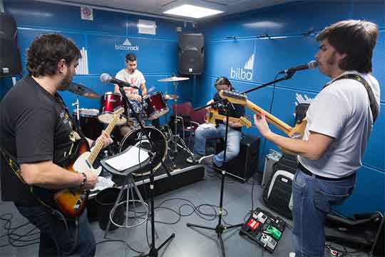 Las 7 salas de ensayo de Bilborock reabren sus puertas con equipamiento y tecnolog�a renovada