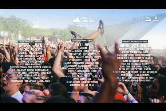 Bilbao BBK Live regresa para celebrar su 15� edici�n con m�s de 100 artistas en 12 escenarios
