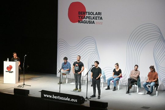 Campeonato Absoluto de Bertsolaris: Haritz Mujika, directo a las semifinales