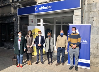 Apertura de la oficina Ekiola-Ekindar de Azpeitia