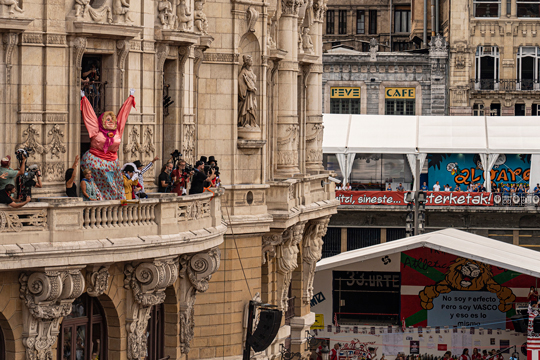 El Ayuntamiento de Bilbao �ltima los detalles para dar la bienvenida a Aste Nagusia con un programa cargado de propuestas culturales, de ocio y diversi�n