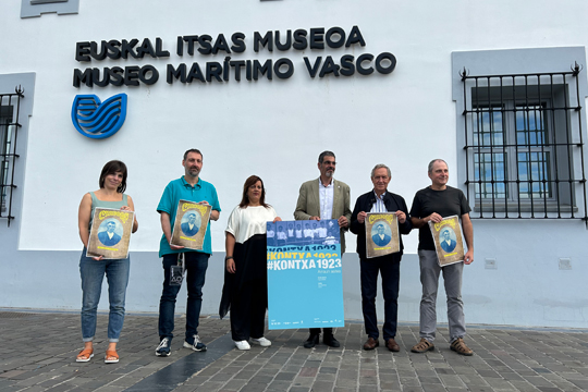 El Euskal Itsas Museoa y el Aquarium presentan la s�ptima edici�n del proyecto #Kontxa100 para la puesta en valor del patrimonio de las regatas de la Concha
