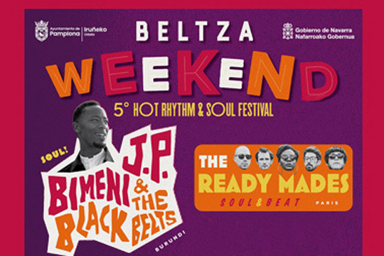 Soul, jazz y blues llegan a Pamplona de la mano de Beltza Weekend