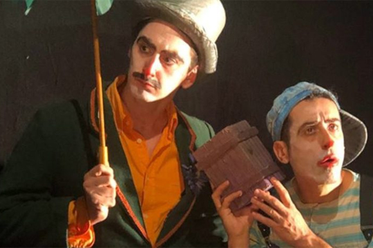 La aventura de la escena como met�fora de la vida en 