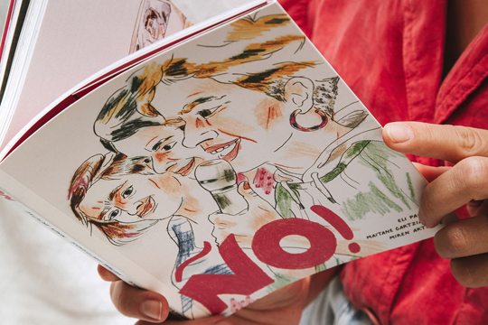 Maitane Gartziandia, ilustradora: &laquo;En el c&oacute;mic "&Ntilde;o!" hemos querido dar espacio al humor, al placer, a los cuerpos..., y para ello hemos intentado quitar peso a todo lo dem&aacute;s&raquo;