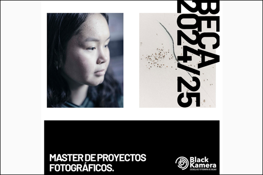 Beca para realizar el M�ster de Proyectos Fotogr�ficos de Blackkamera en el a�o acad�mico 2024-2025