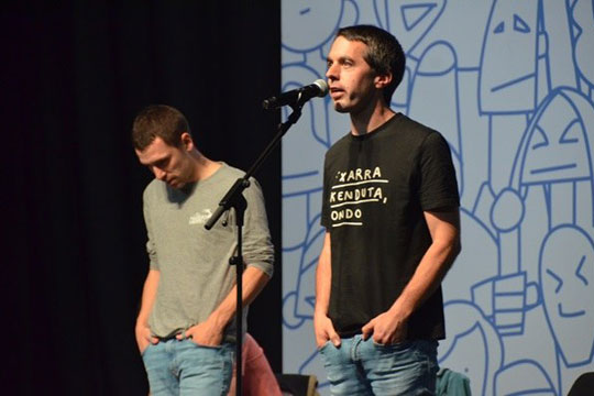 Be�at Gaztelumendi Arandia se impone en la segunda eliminatoria de cuartos de final del Campeonato de Bertsolaris de Gipuzkoa disputada en Errenteria