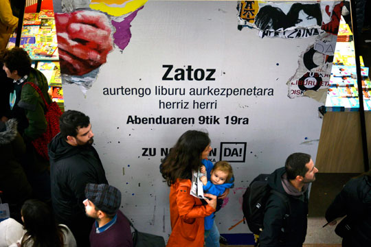 Durangoko Azoka se extiende a 66 librer�as de Euskal Herria, gracias a la din�mica ZuNonHanDA!