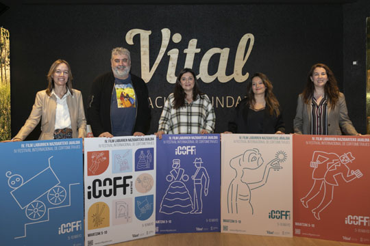 iCOFF-Gasteiz celebra su cuarta edici�n con una nueva secci�n, un marat�n de cortometraje instant�neo y un mercado de cortometraje vasco como novedades