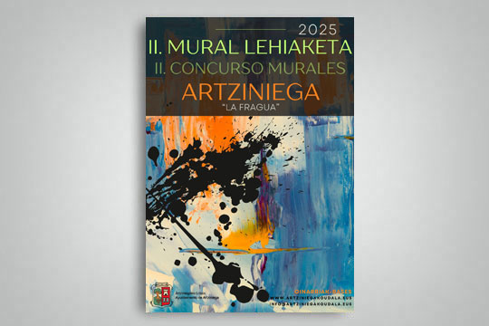 Concurso de fachadas y murales de Artziniega 2025
