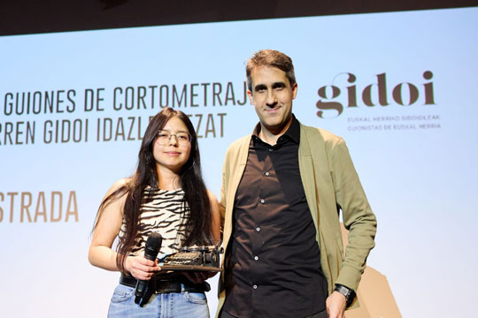Anny Estrada gana el II Concurso de Guion de Cortometraje para Autoras Vascas