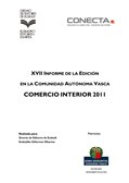 Informe de la edición en la Comunidad Autónoma Vasca - Comercio interior 2011