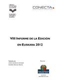 Informe edición en euskara 2012