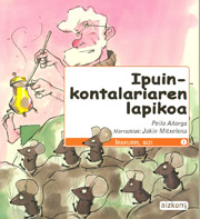 Ipuin-kontalariaren lapikoa - Portada