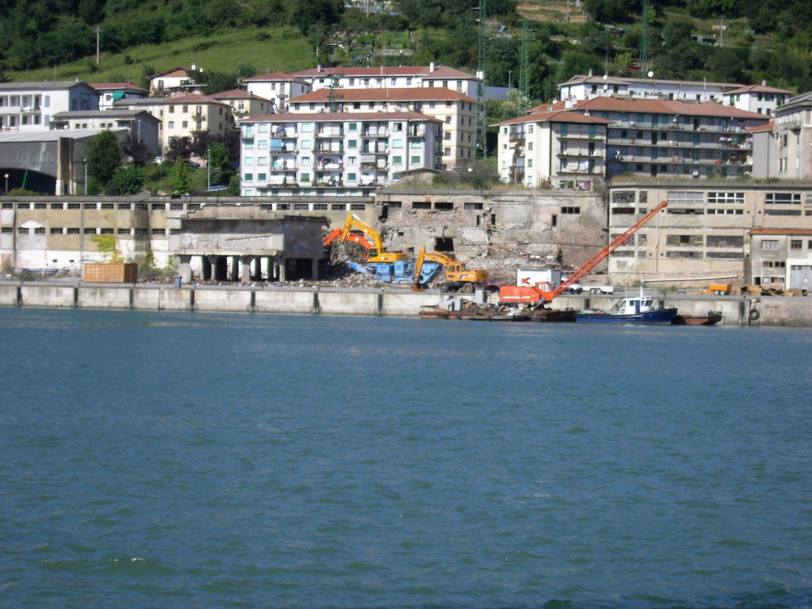 Edificaciones en Muelle Donibane
