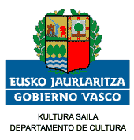 Logo - Eusko Jaurlaritza. Kultura Saila