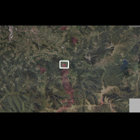 Oiartzungo satelitearen ikusmen orokorra