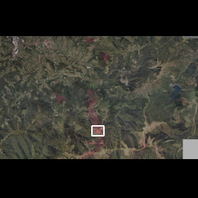 Oiartzungo satelitearen ikusmen orokorra