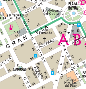 Plano: Oficina de Extranjeros de Bilbao