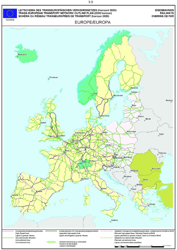 Europako mapa