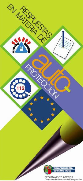 Cat&aacute;logo de de publicaciones en materia de autoprotecci&oacute;n en emergencias (pdf, 1'5 MB)