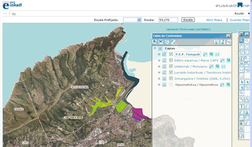 Captura de imagen de la aplicaci&oacute;n