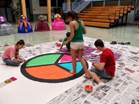 pintando