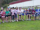 Salida de la carrera: Infantil femenino