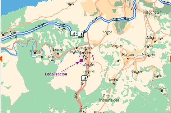 Plano de localizaci&oacute;n