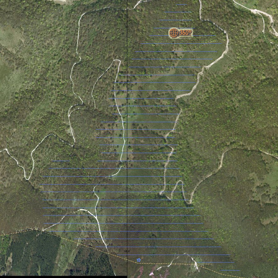 Mapa de las visitas virtuales en Aratz