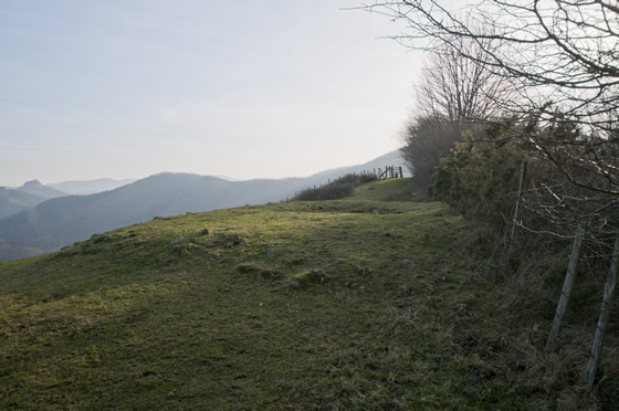 Vista de Zorrostarri, Altzania