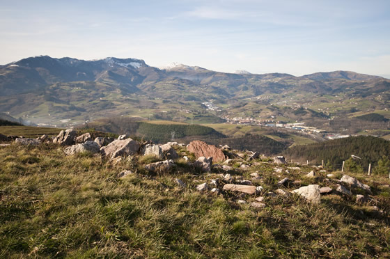 Vista de Oindolar, Belabieta