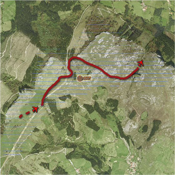 Orkatzategiko bisita birtualen mapa