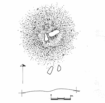 Dolmen de Aballarri. Gráfico