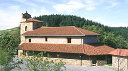 Iglesia de Albiz. Mendata