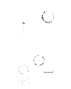Cromlechs de Ezioko Soroa. Gr&aacute;fico