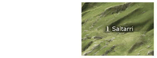 Situaci&oacute;n del menhir de Saltarri