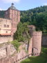 Castillo de Heidelberg, Alemania, desde el que se pod&iacute;a apreciar una bonita vista de la ciudad con el mismo nombre.