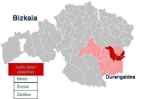 Izartu I. programa Durangaldeko eskualdeko ekintzen fitxa