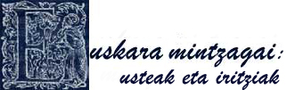 Euskara mintzagai