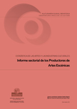 Estadística Productores Artes Escénicas 2011